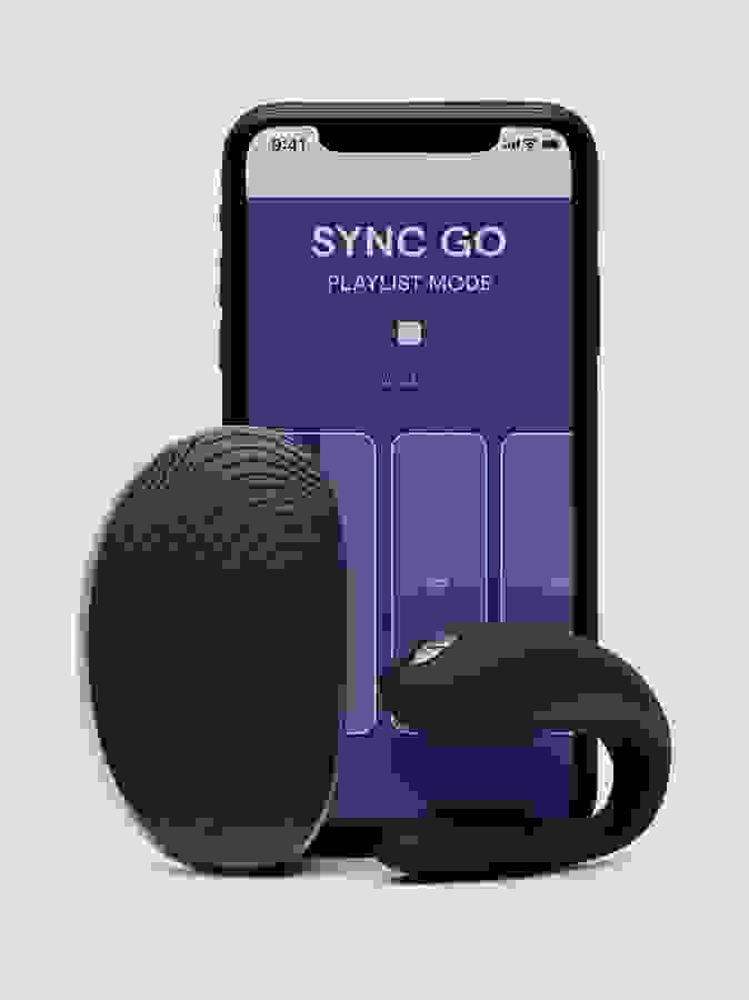 We-Vibe X Lovehoney Sync Go, Black, hi-res